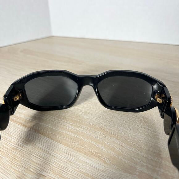 Versace Mod.4361 GB1/87 Sunglasses FRAMES ONLY Black 53-18-140 Italy READ DESC main image 16